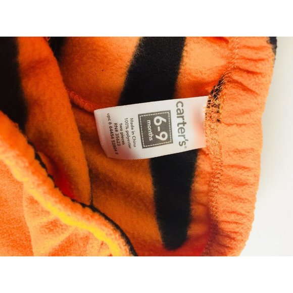 Carters Halloween Costume Little Tiger Infant  2 PC  6-9 MONTHS - Picture 6 of 12